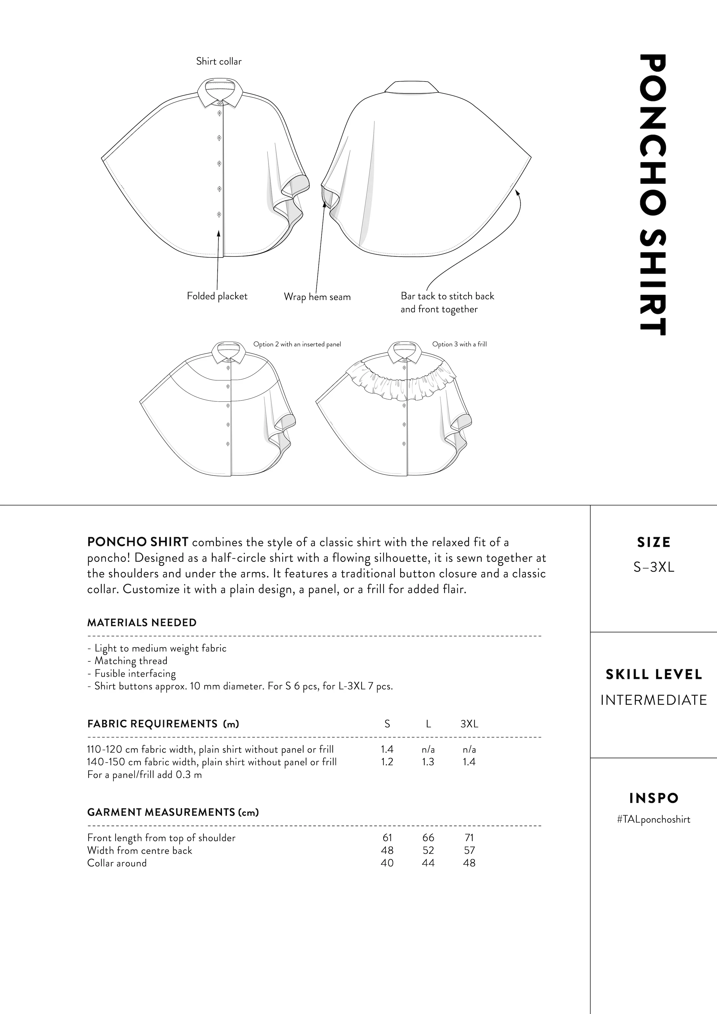 The Assembly Line Poncho Shirt - Image 11