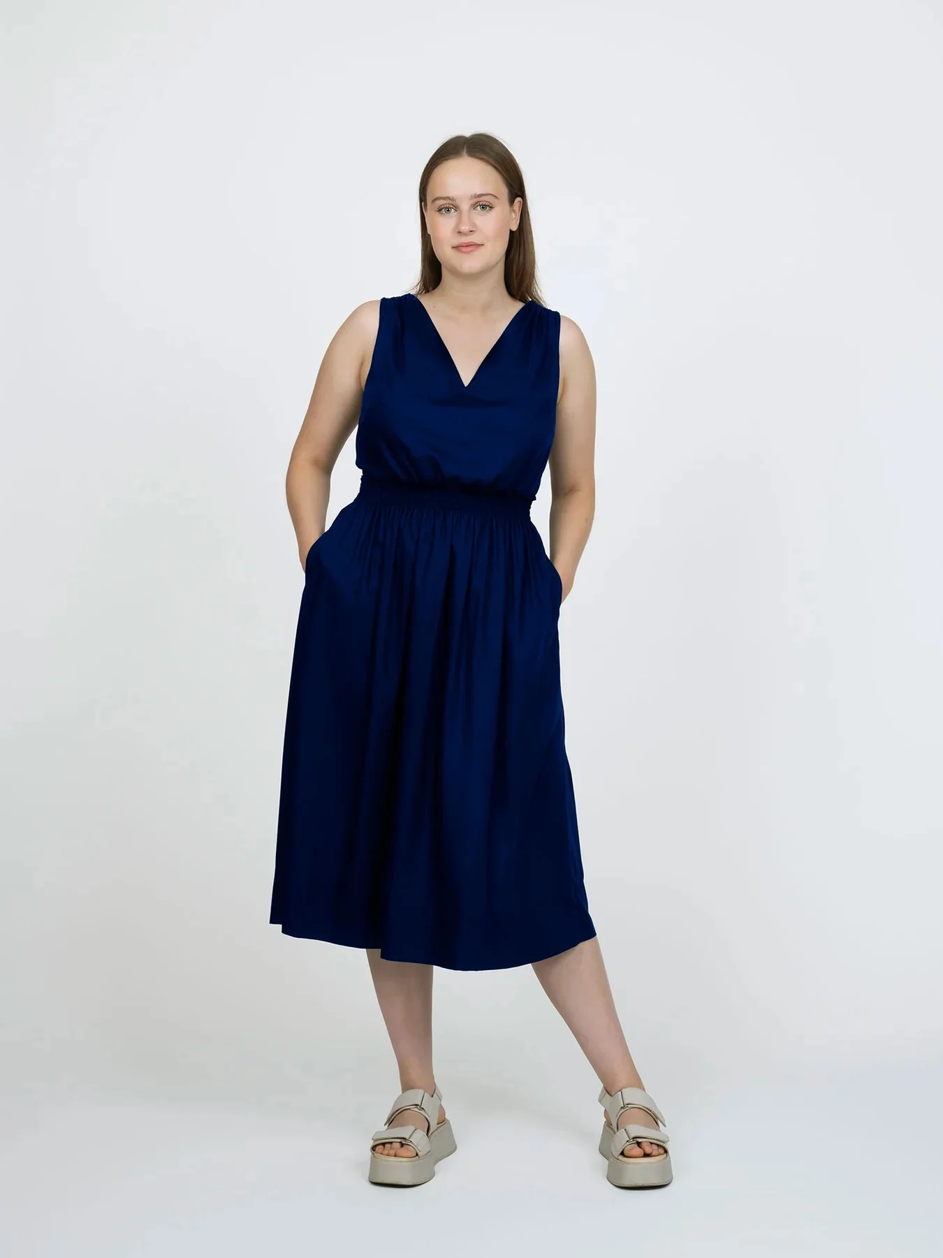 The Assembly Line Smocked Dress