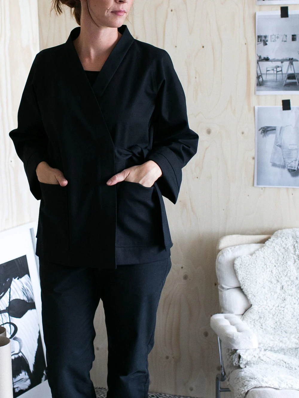 The Assembly Line Wrap Jacket - Image 2