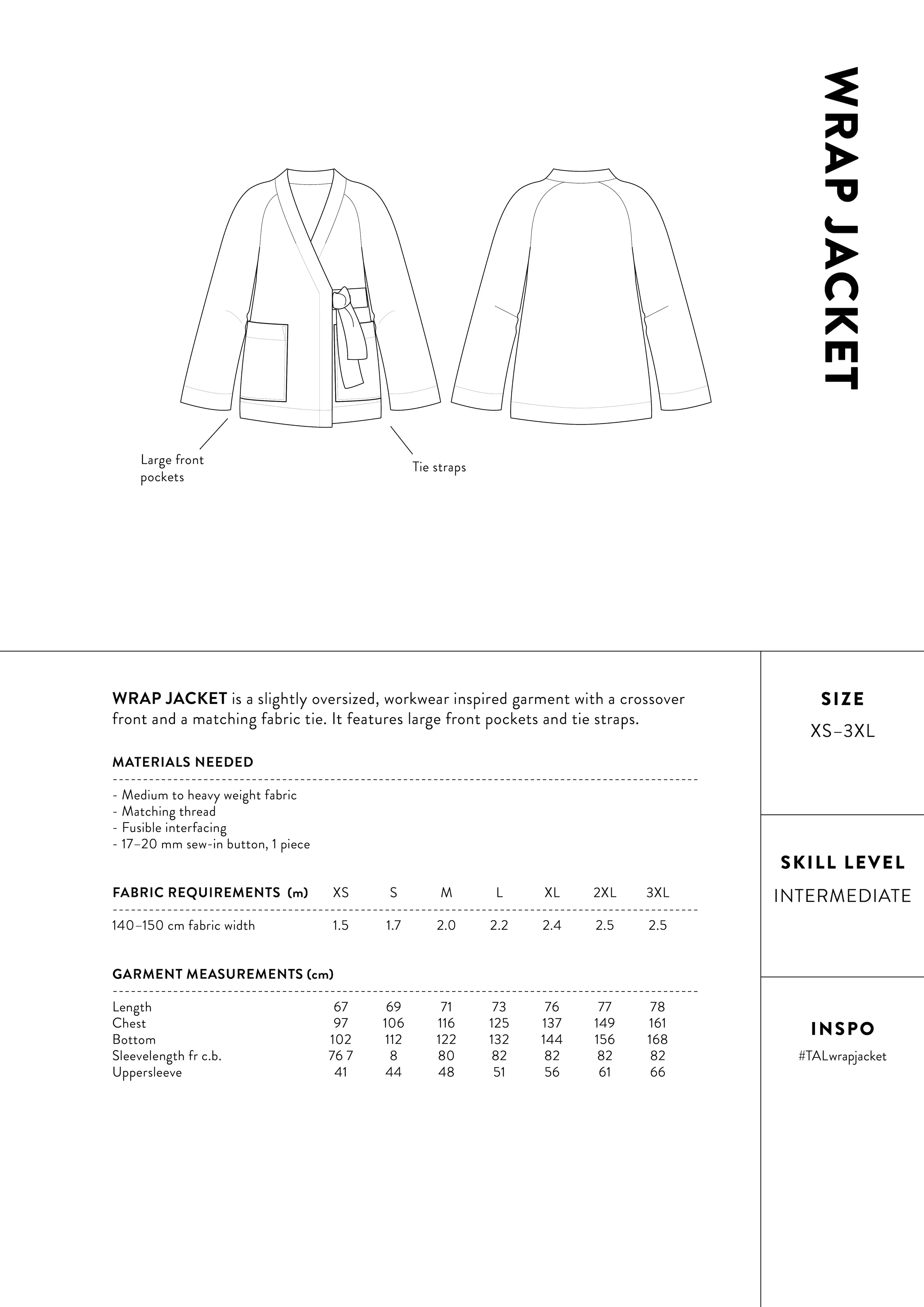 The Assembly Line Wrap Jacket - Image 7