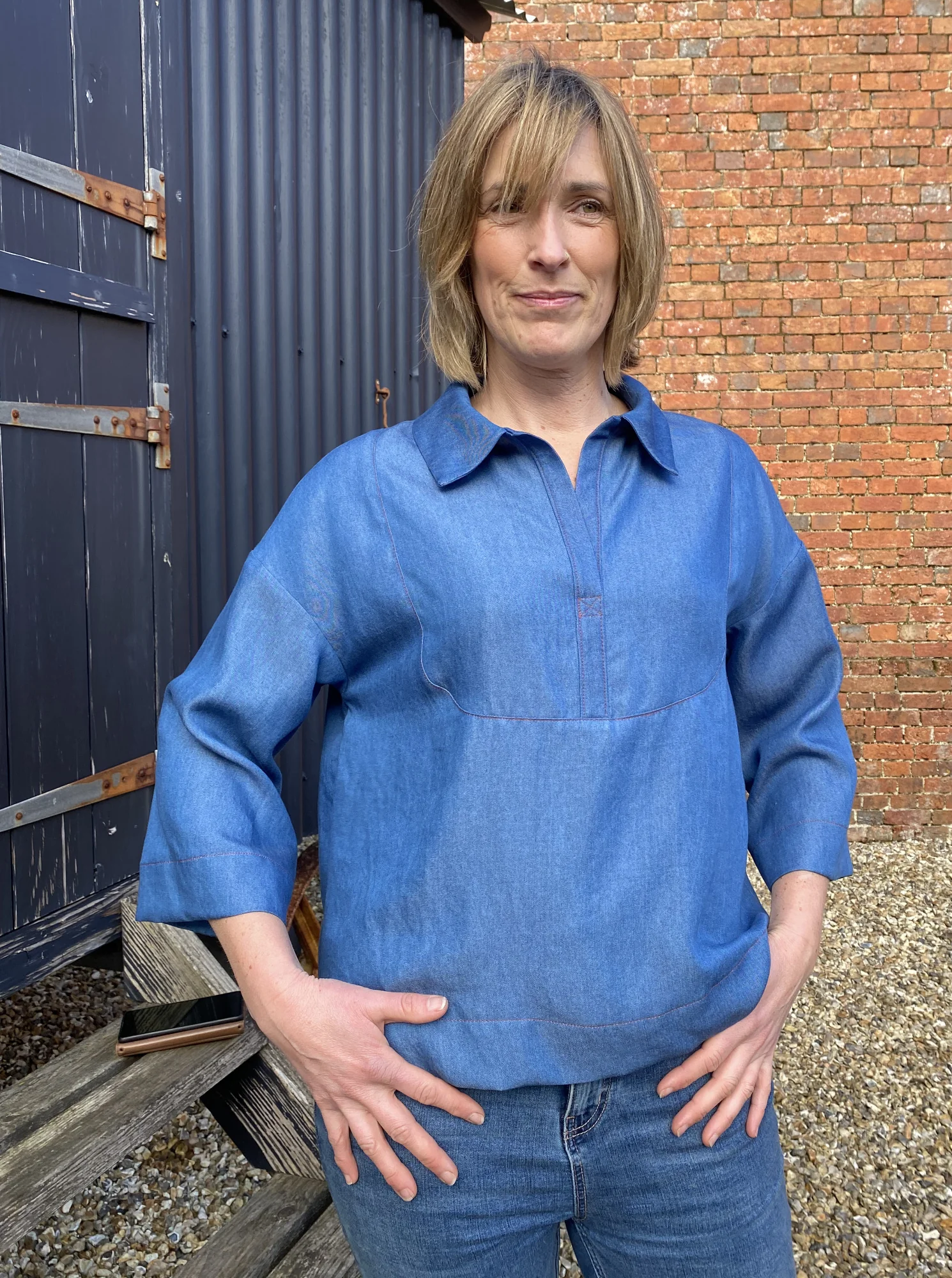 The Avid Seamstress Bib Shirt - Image 2