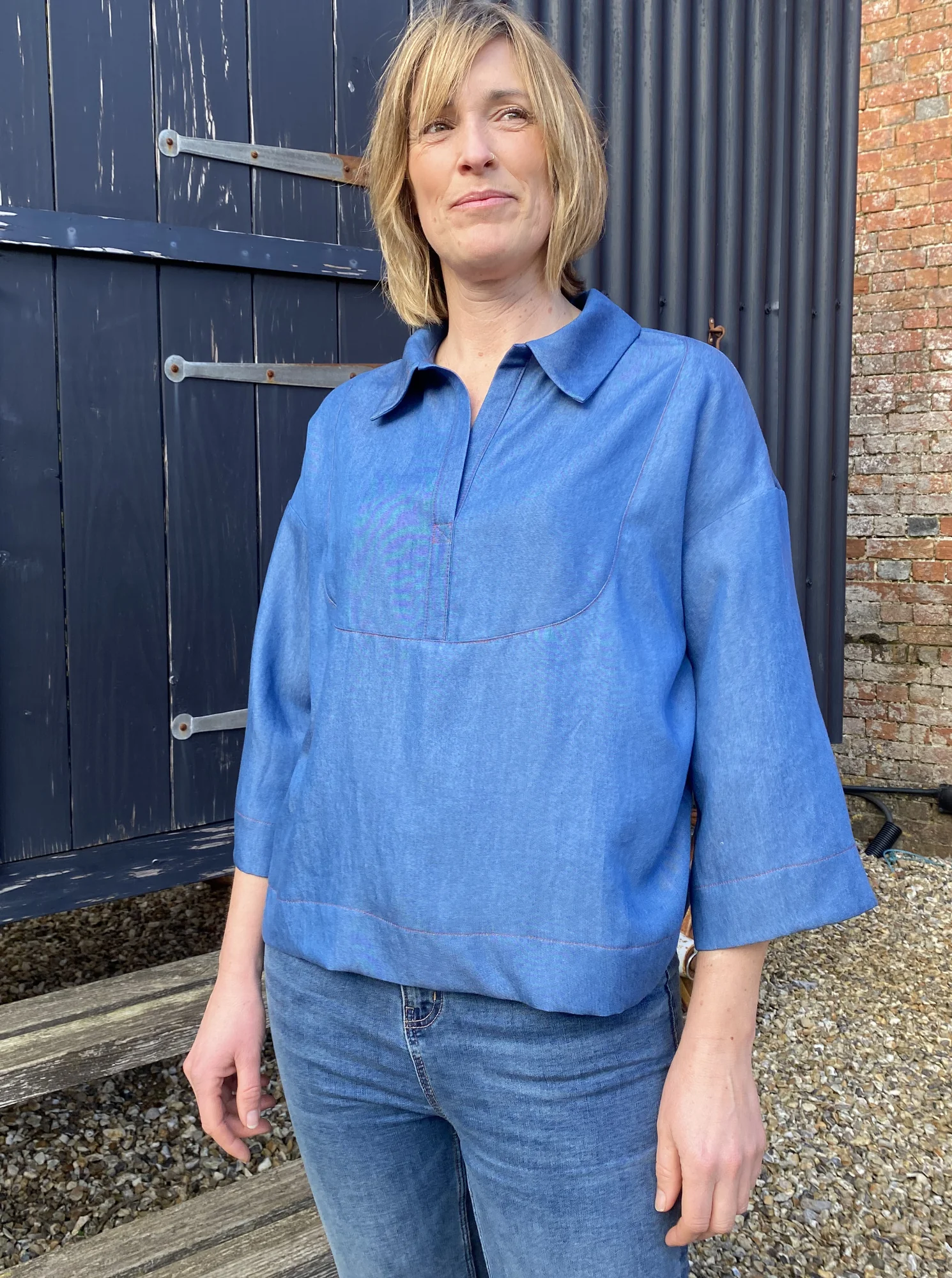 The Avid Seamstress Bib Shirt - Image 3