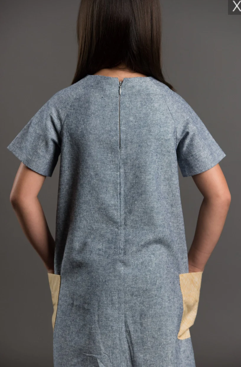 The Avid Seamstress Children's Raglan Dress - Image 3