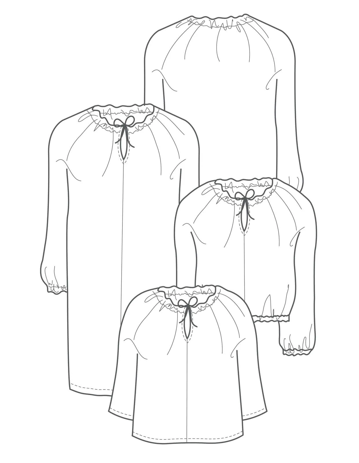 The Maker's Atelier Gathered-neck Dress and Top - Image 11