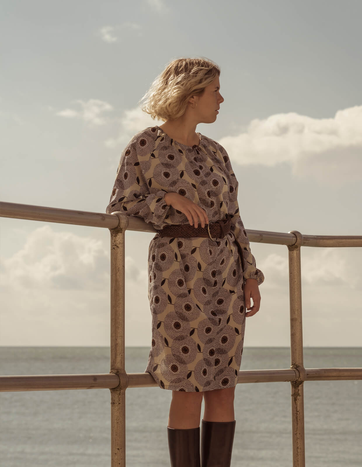 The Maker's Atelier Gathered-neck Dress and Top - Image 4