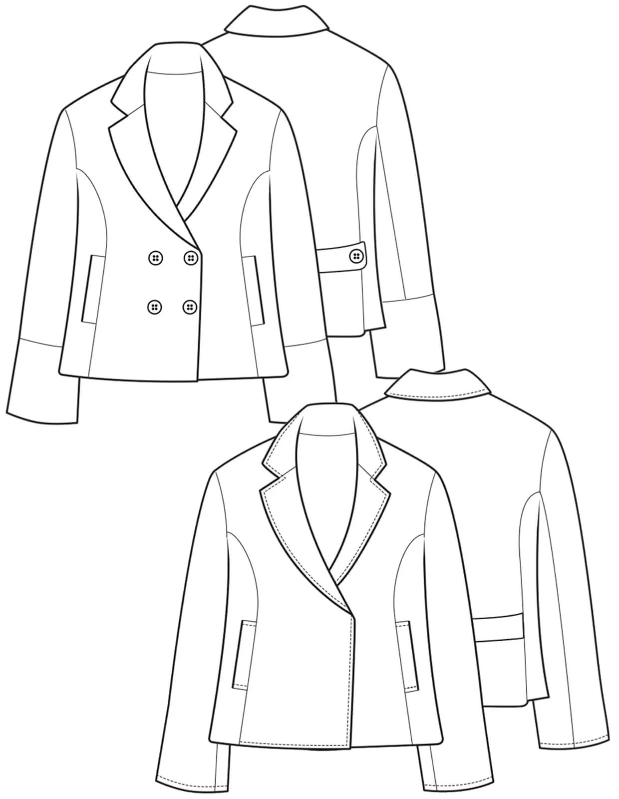 The Maker's Atelier Pea Coat - Image 7