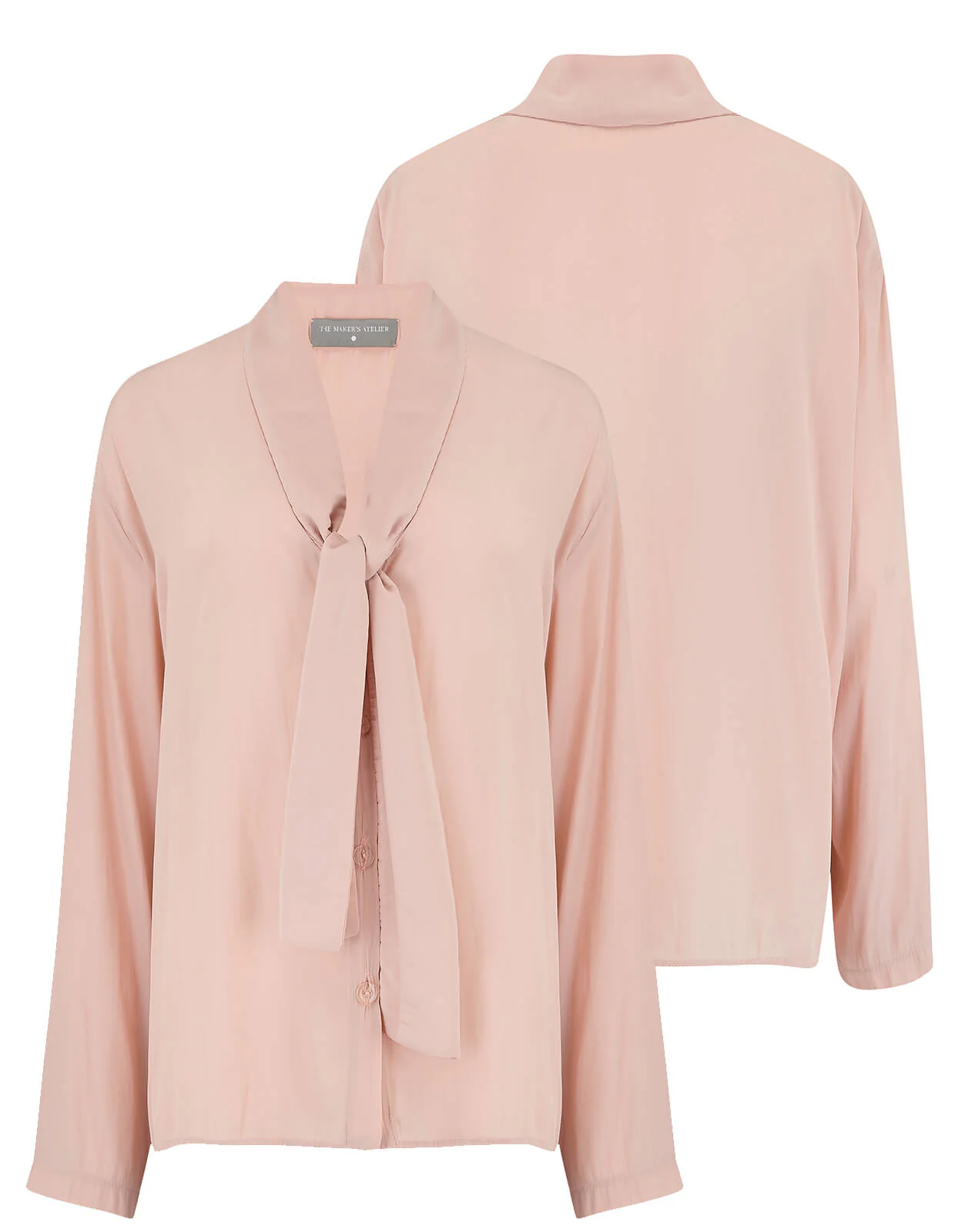 The Maker's Atelier Tie Front Blouse - Image 9