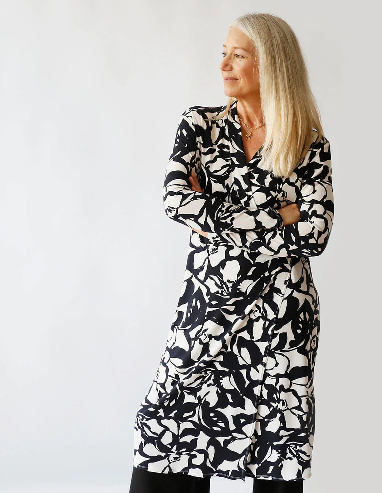 The Maker's Atelier Wrap Dress - Printed copy shop (+£7.00)