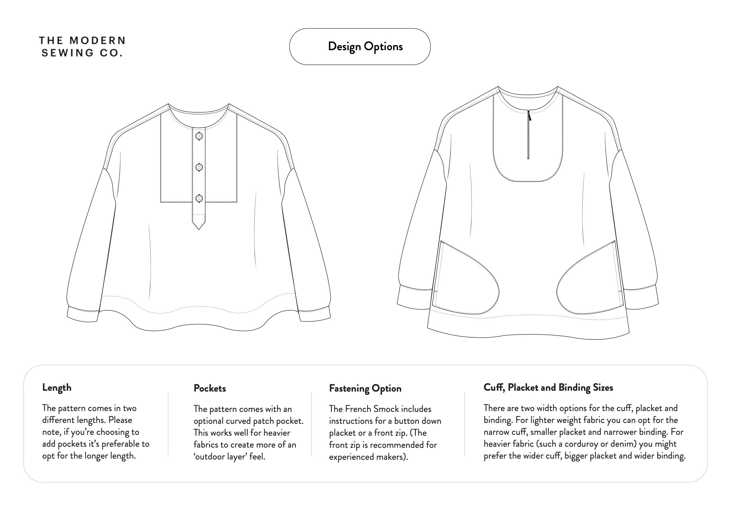 Modern Sewing Co. French Smock - Image 14