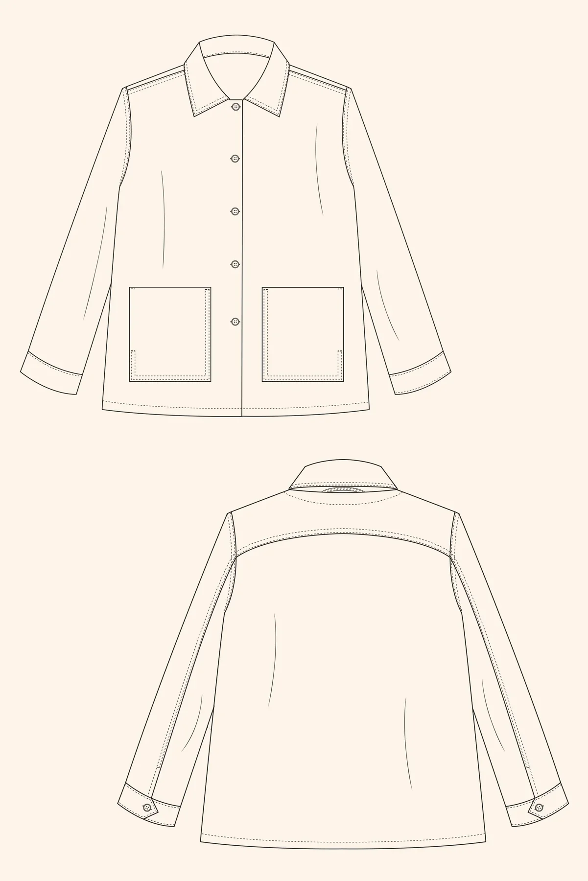 Modern Sewing Co. Men's Jaime Jacket - Image 17