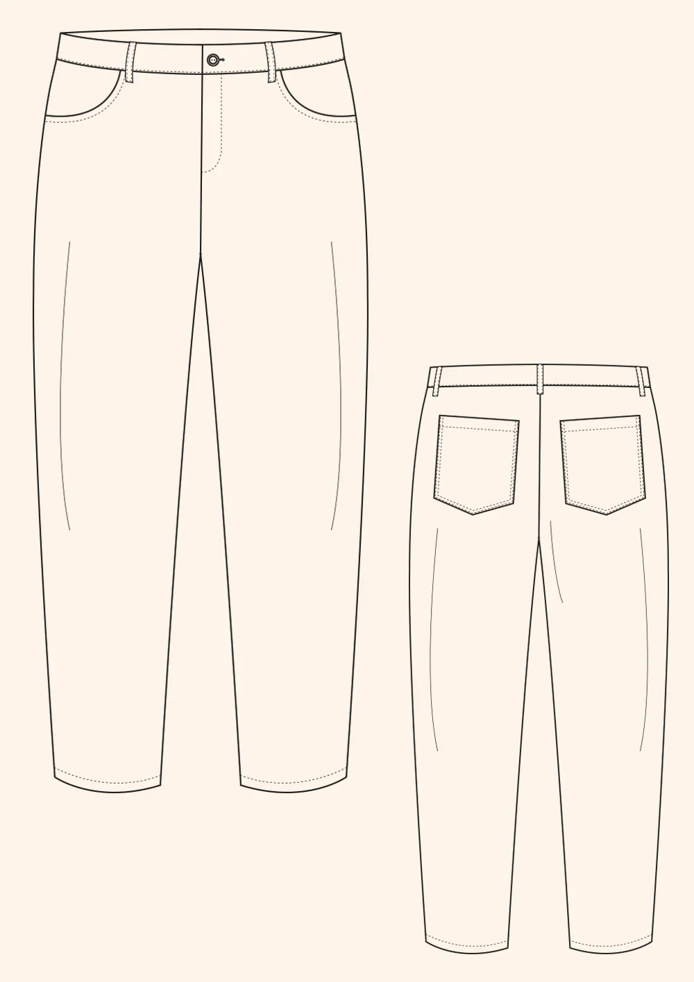 Modern Sewing Co. Men's Worker Trousers - Image 12