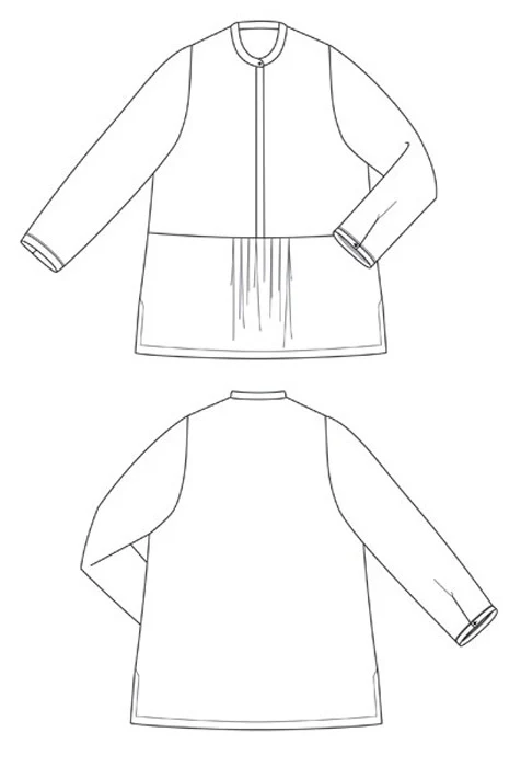 The Sewing Workshop Berwick St. Tunic - Image 7
