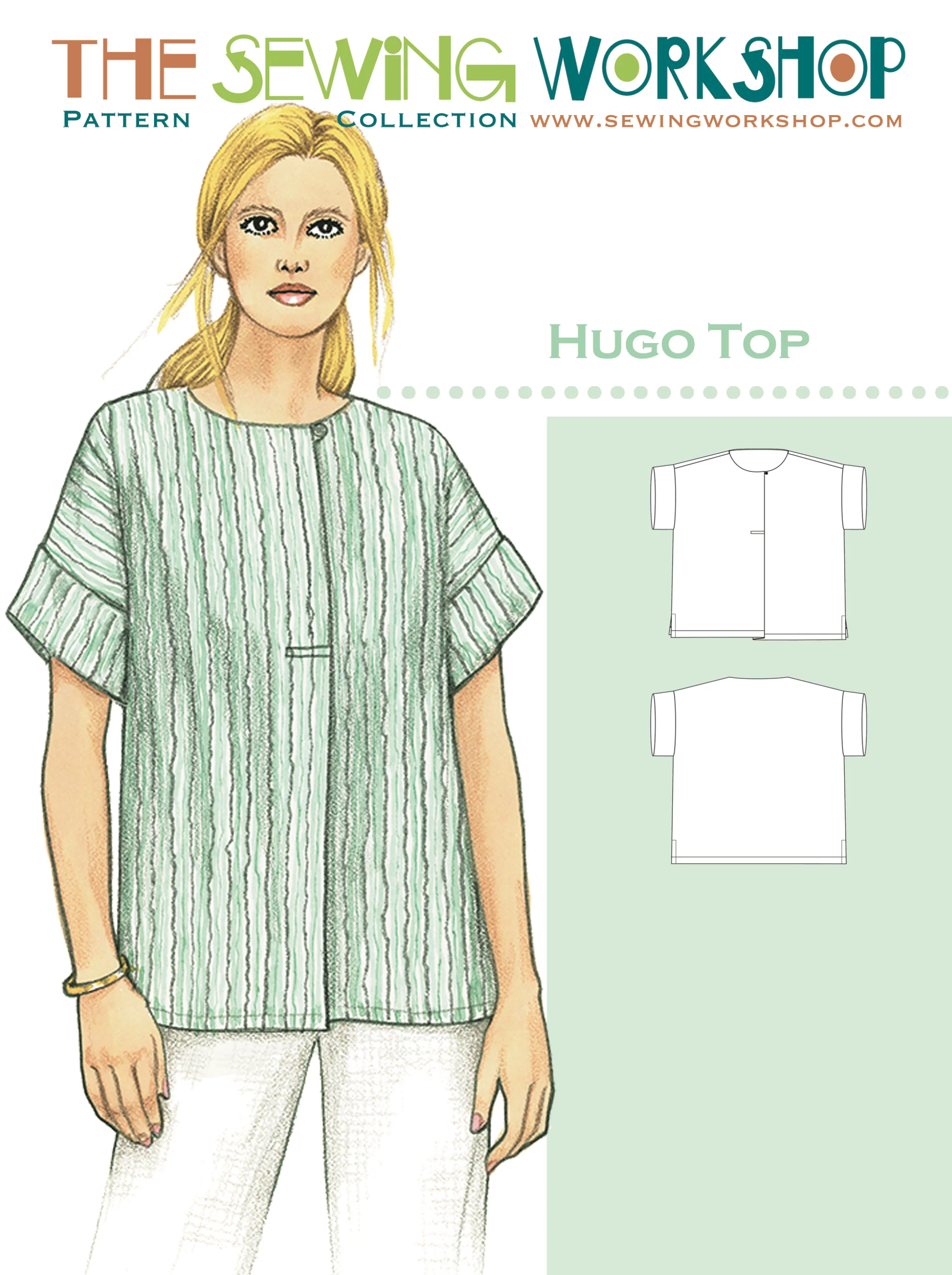 The Sewing Workshop Hugo Top - Image 8