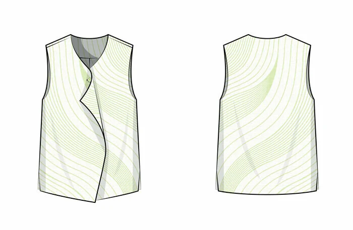 The Sewing Workshop Peony Vest - Image 2