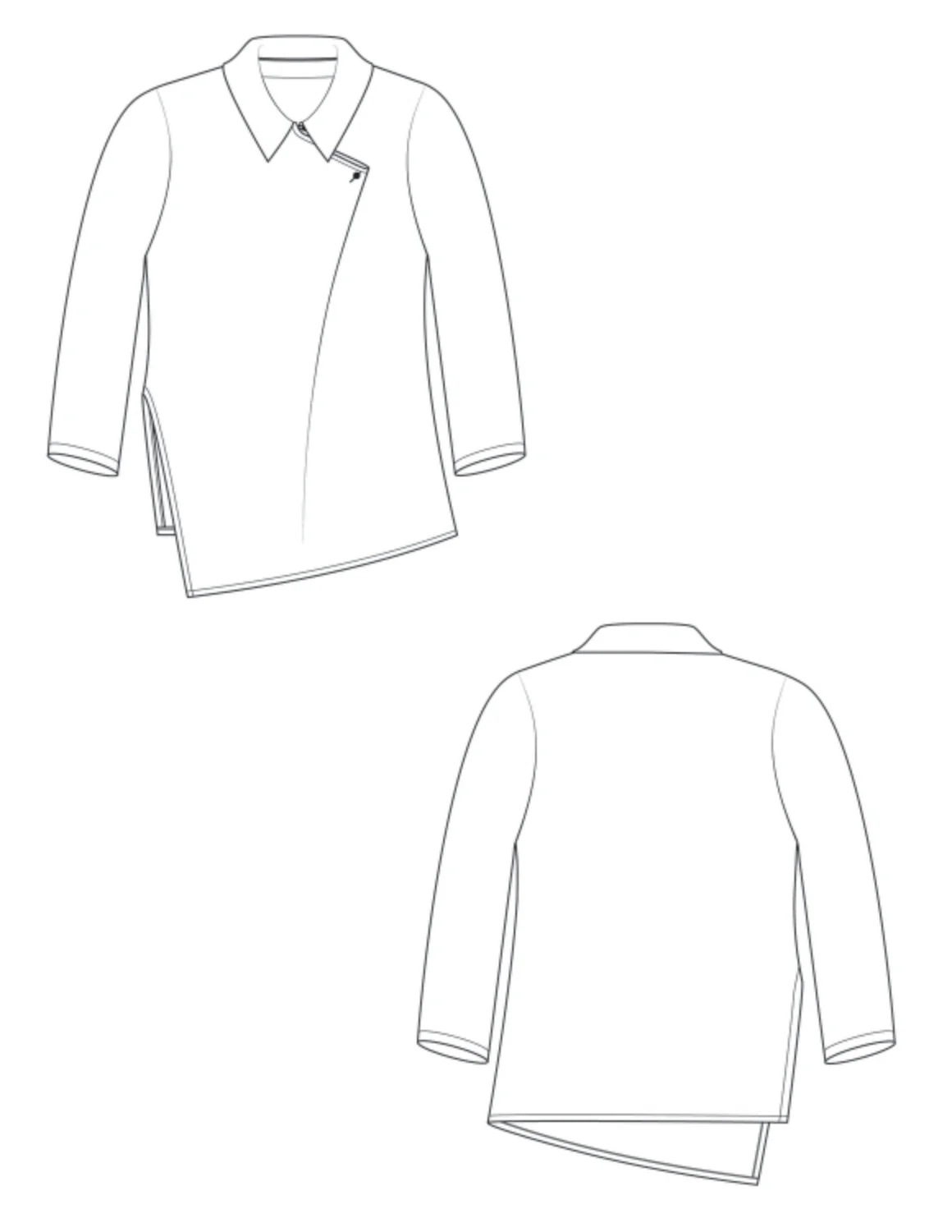 The Sewing Workshop Willow Blouse - Image 7