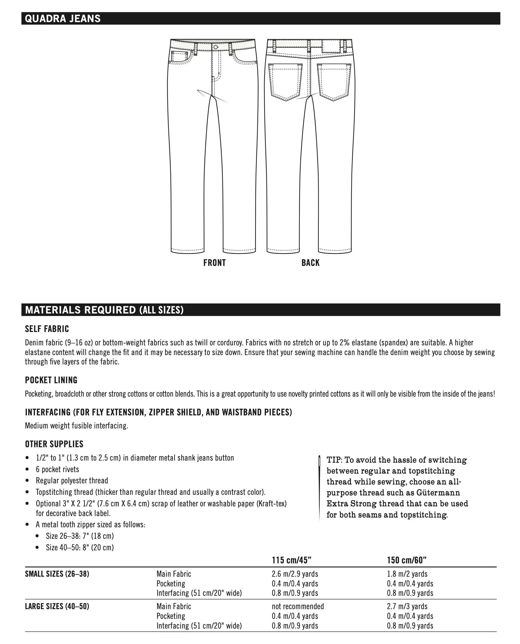 Thread Theory Men's Quadra Jeans - Image 11
