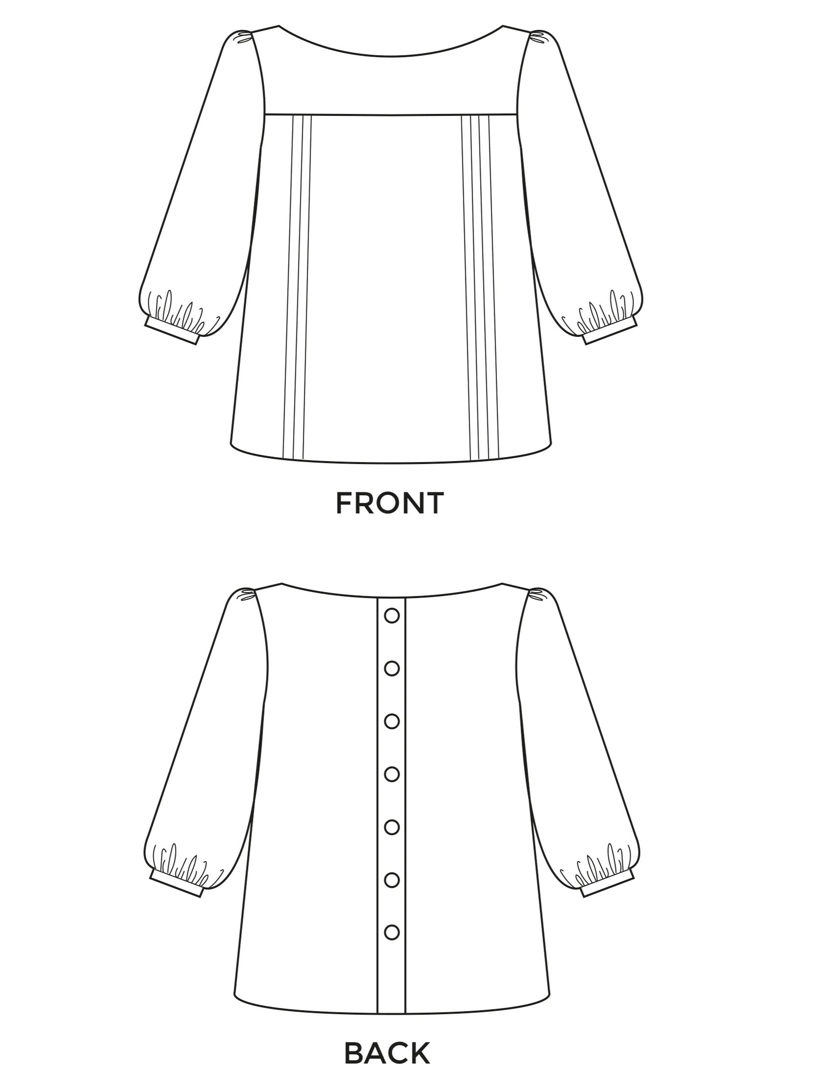 Tilly and the Buttons Mathilde Blouse - Image 11