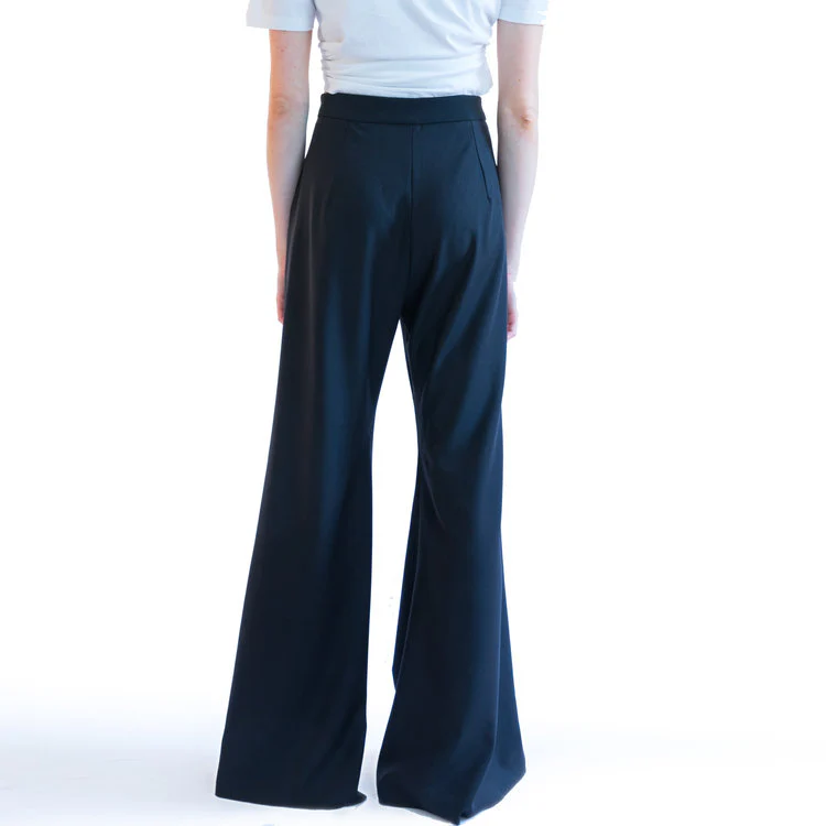 Trend Patterns TPC10 Wide Leg Flare Trousers - Image 3