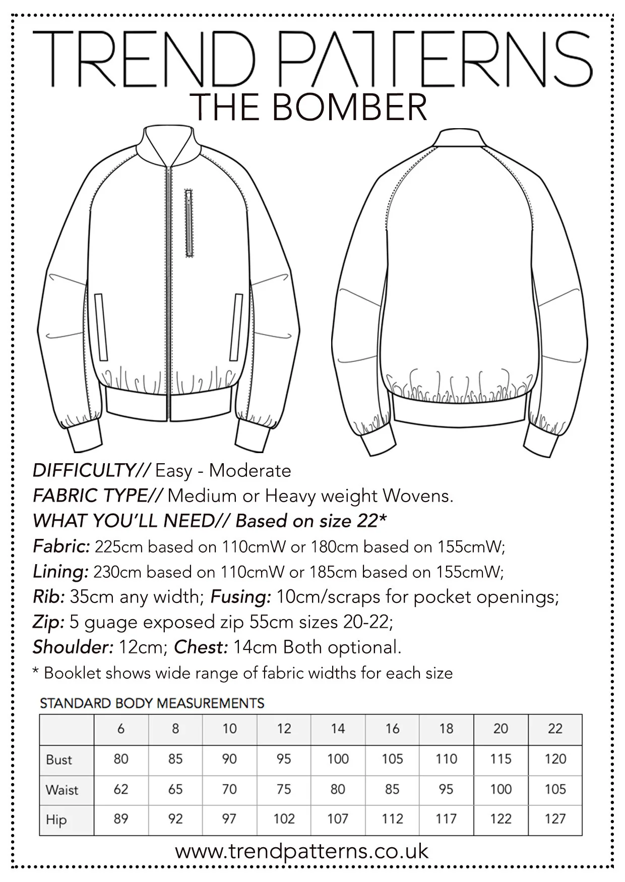 Trend Patterns TPC4 The Bomber Jacket - Image 8