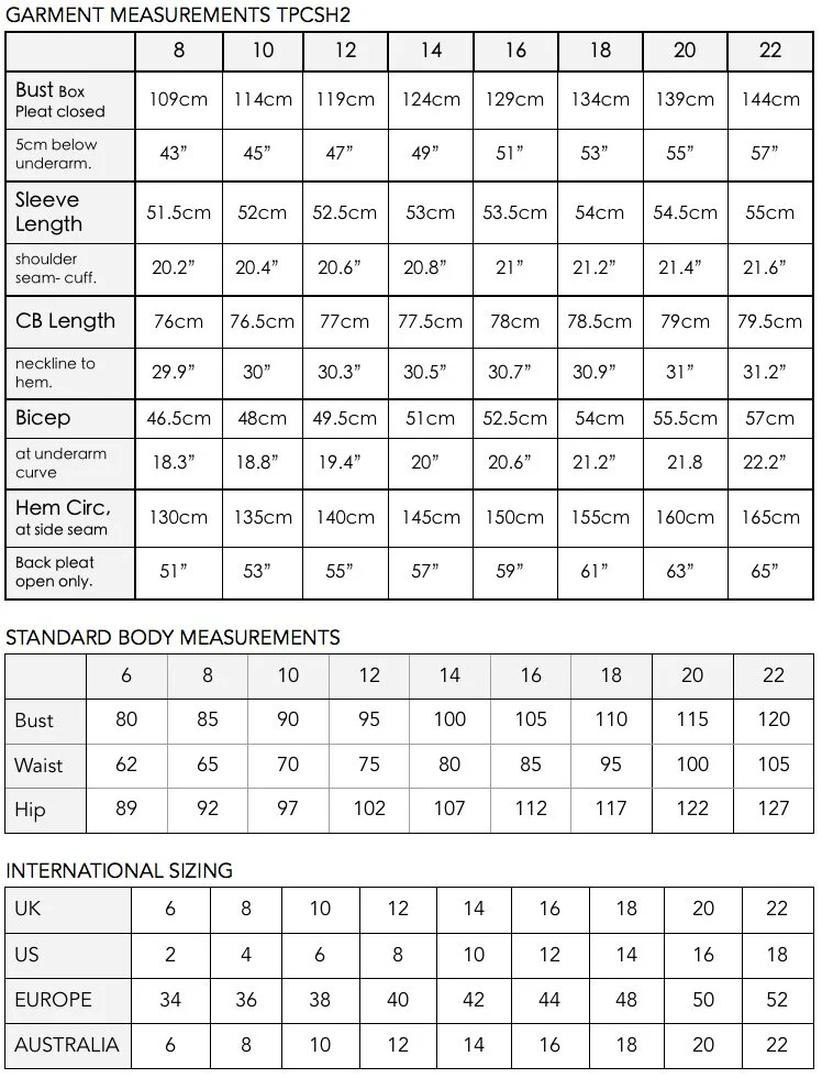 Trend Patterns TPCSH2 Box Pleat Shirt - Image 10