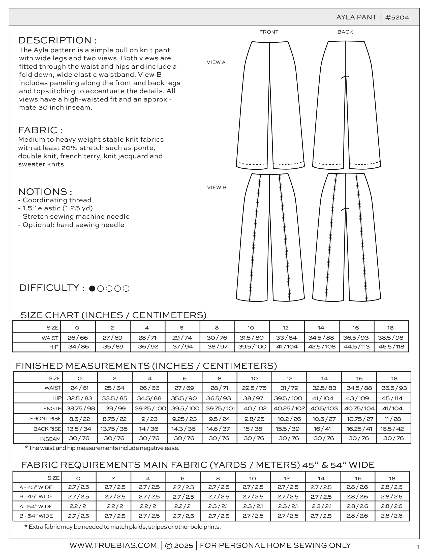 True Bias Ayla Pant - Image 23