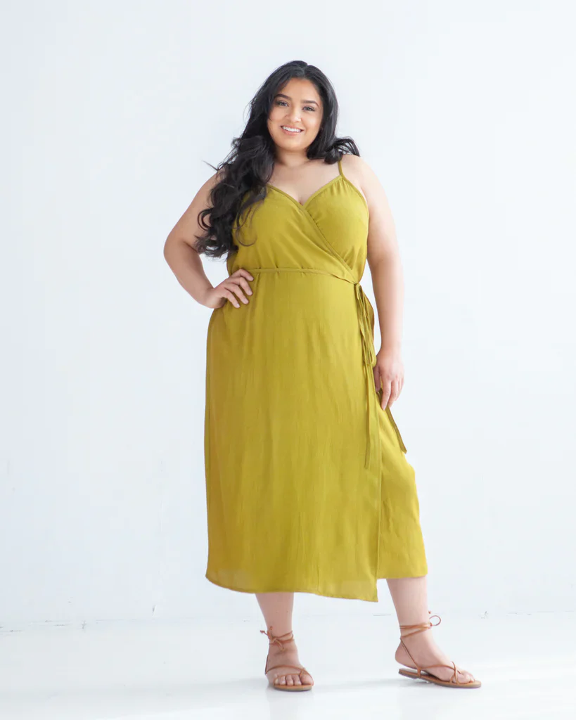 True Bias Calvin Wrap Dress and Top - Image 12