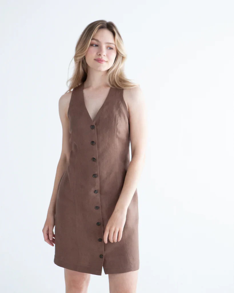 True Bias Quinn Vest and Dress - Image 20