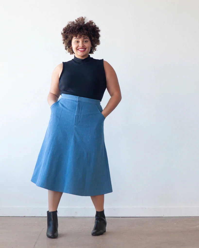 True Bias Salida Skirt - Image 3