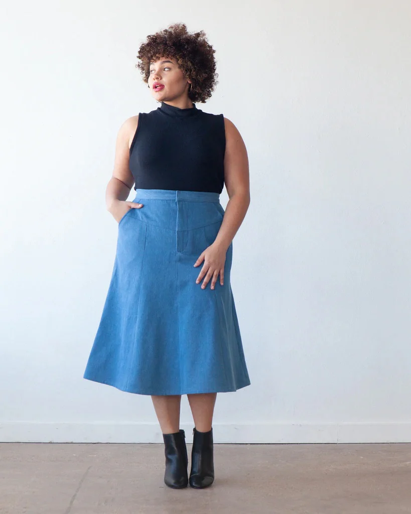 True Bias Salida Skirt - Image 4