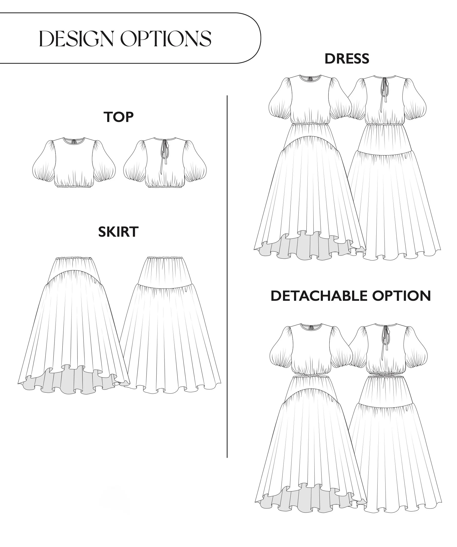 Veronica Tucker Hera Dress, Top and Skirt - Image 14