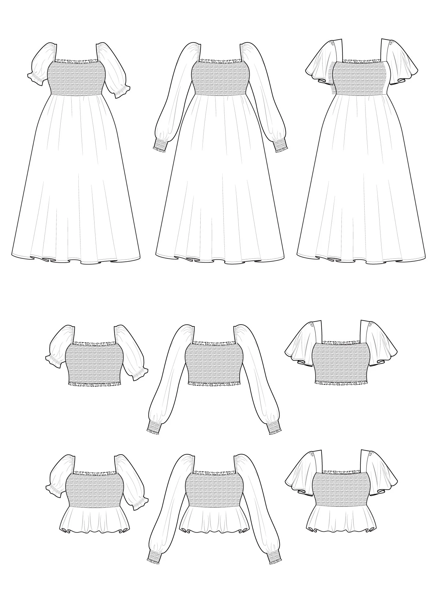 Victory Patterns Sofia Dress and Top - Image 32