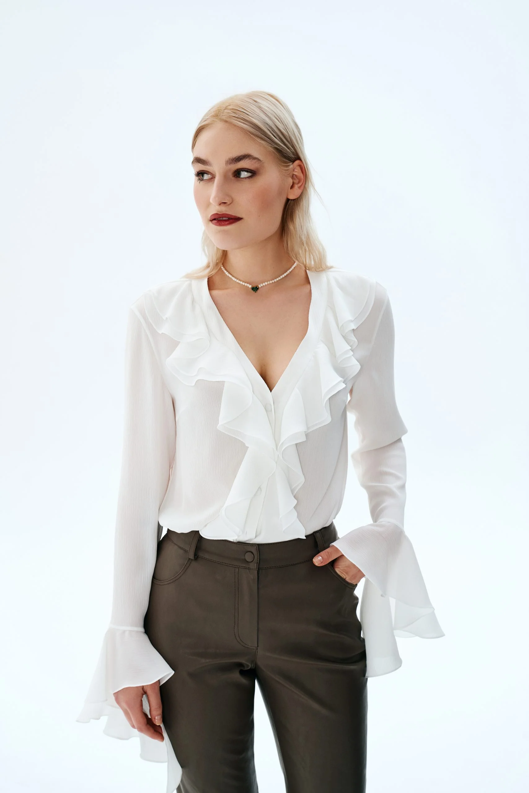 Vikisews Mallory Blouse Height 4 - Printed copy shop (+£7.00)