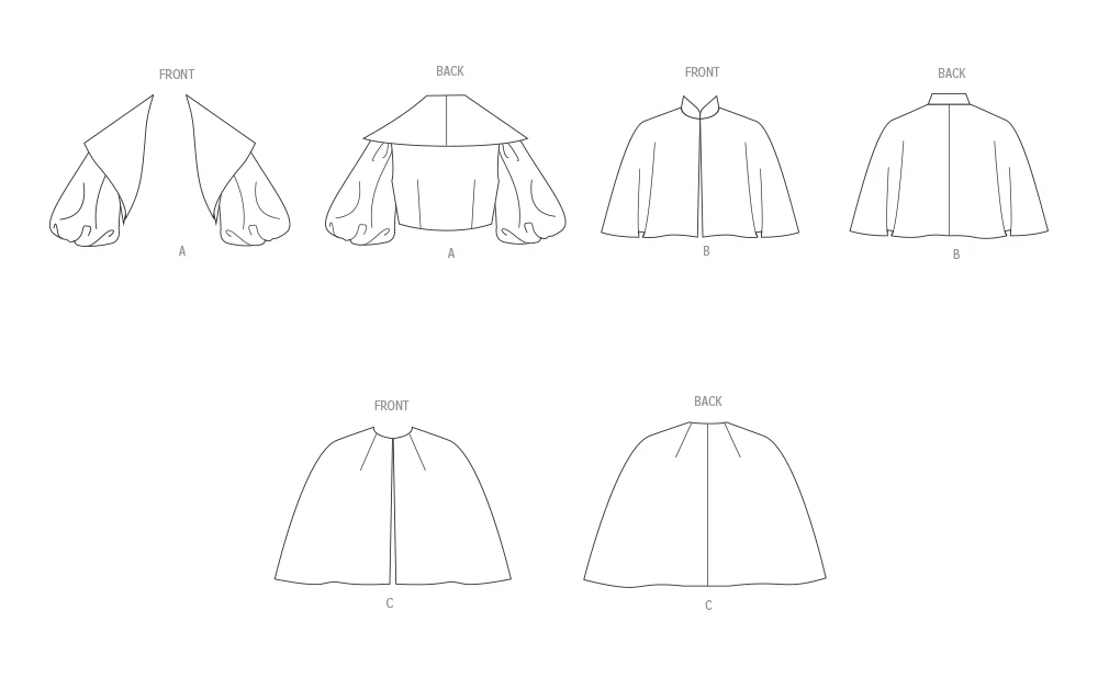 Vogue Bolero and Capes V2078 - Image 10
