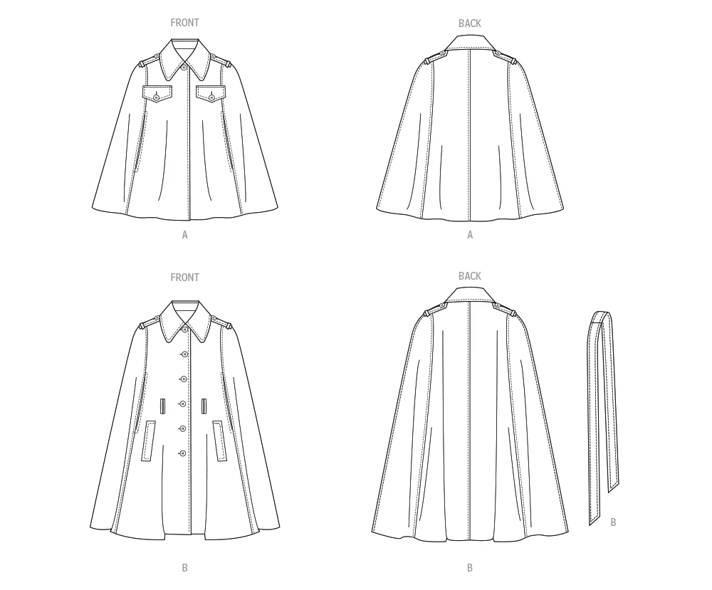 Vogue Cape V2054 - Image 8