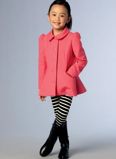 Vogue Children's Jacket and Coat V1856 - Image 3