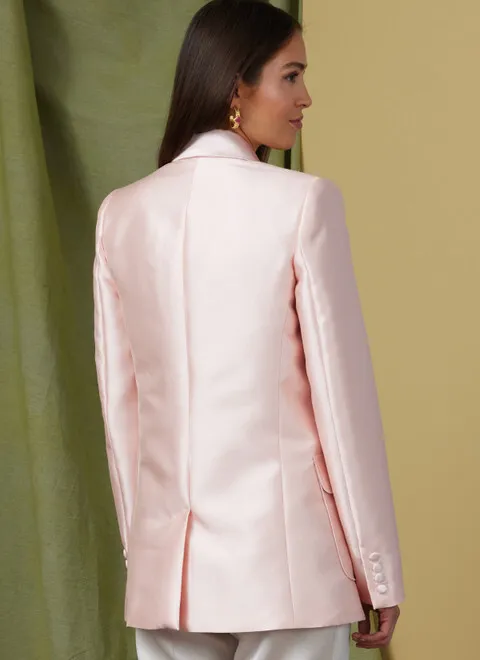 Vogue Double-Breasted Jacket V1927 - Image 6