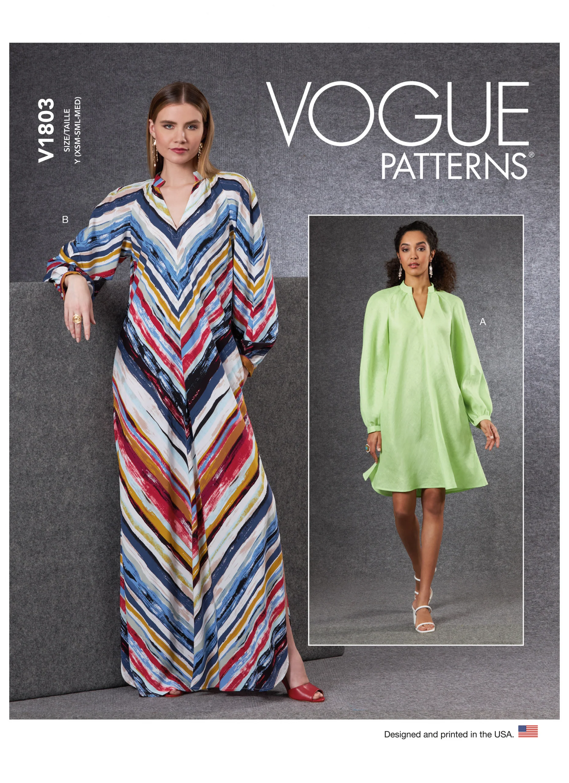 Vogue Dress V1803 - Image 2