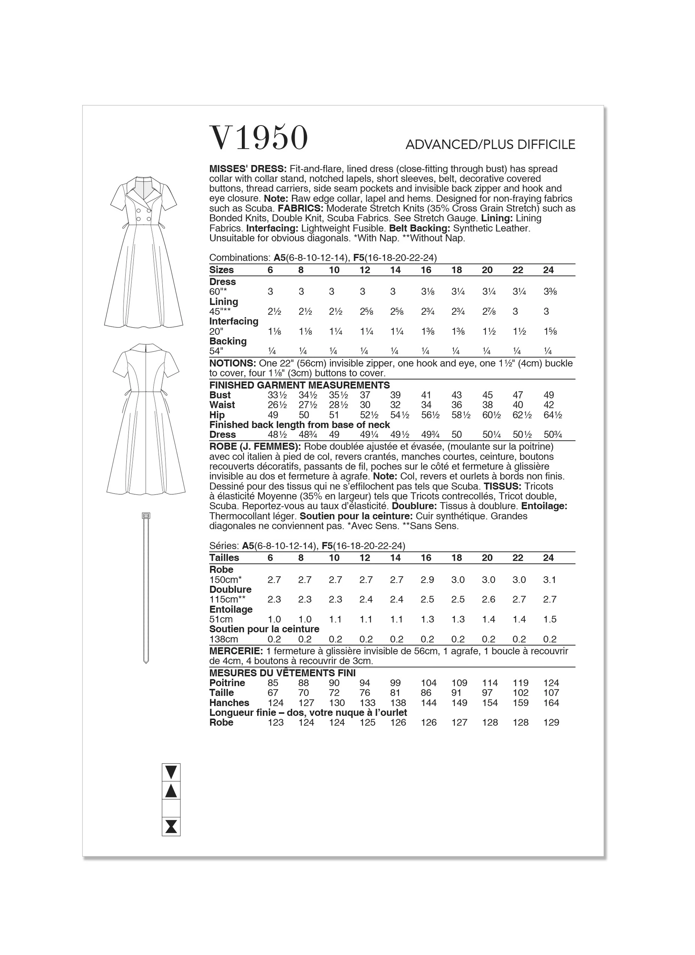 Vogue Dress V1950 - Image 5