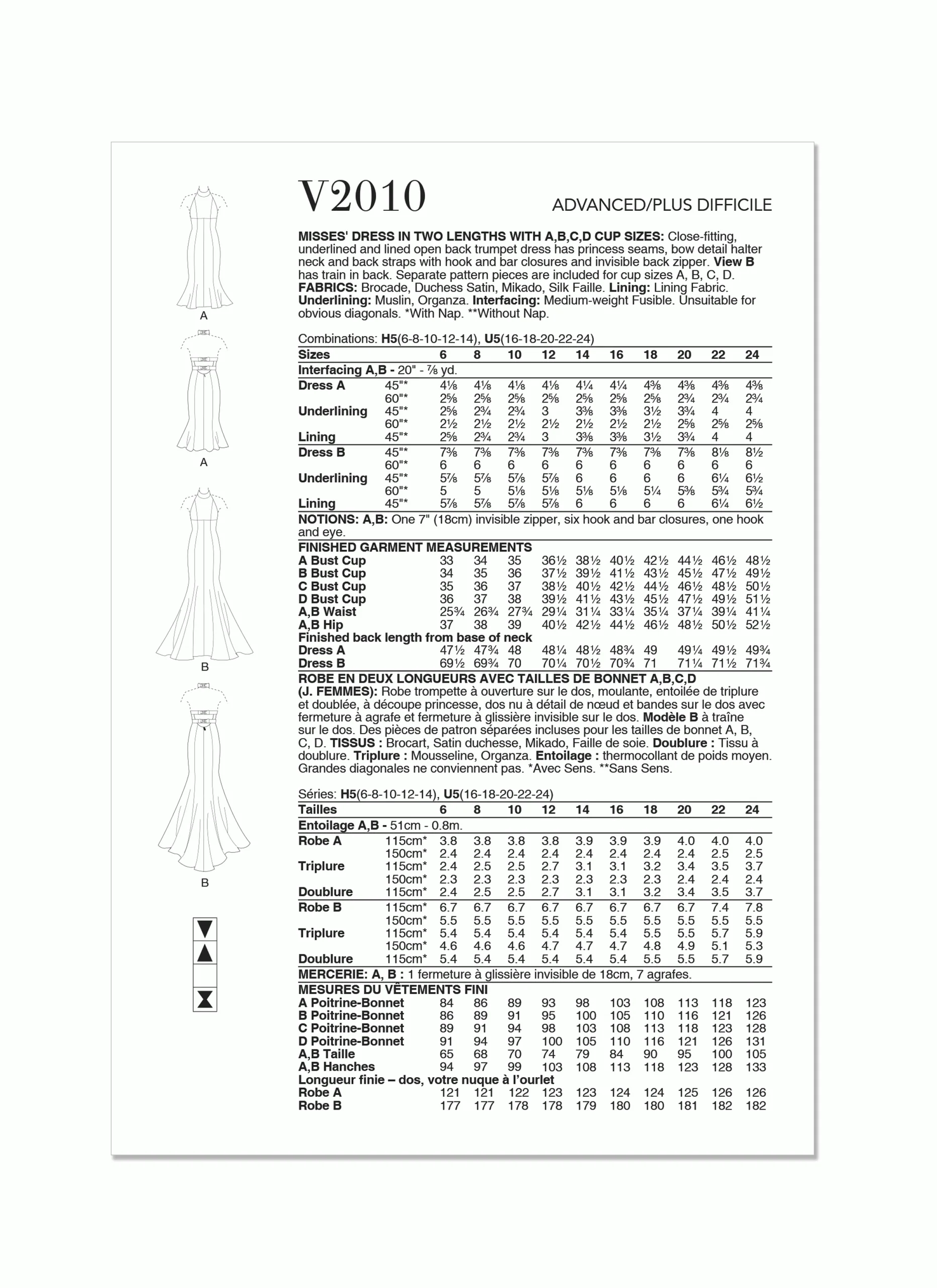 Vogue Dress V2010 - Image 7