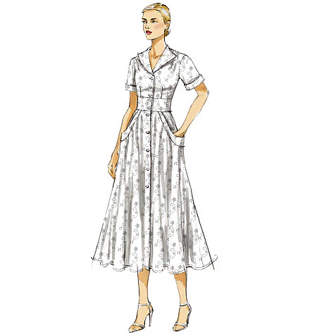 Vogue Dress V8577 - Image 5