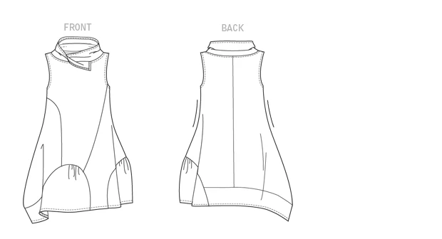 Vogue Dress V9112 - Image 6