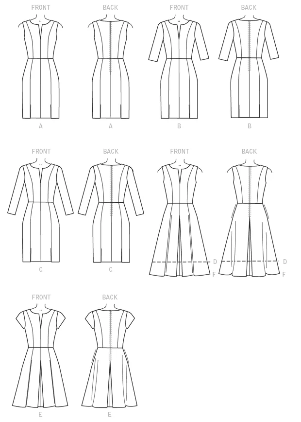 Vogue Dress V9167 - Image 6