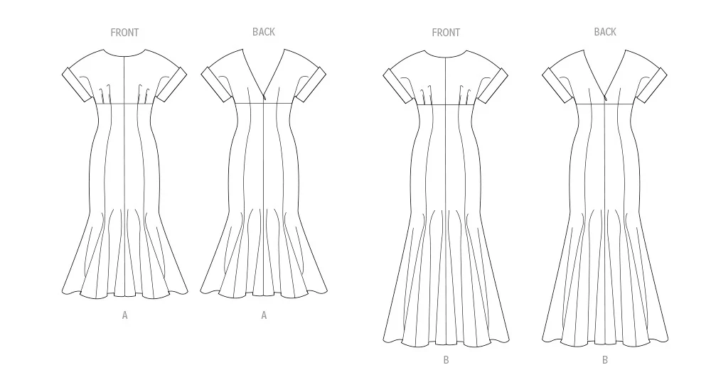 Vogue Dresses V2027 - Image 6