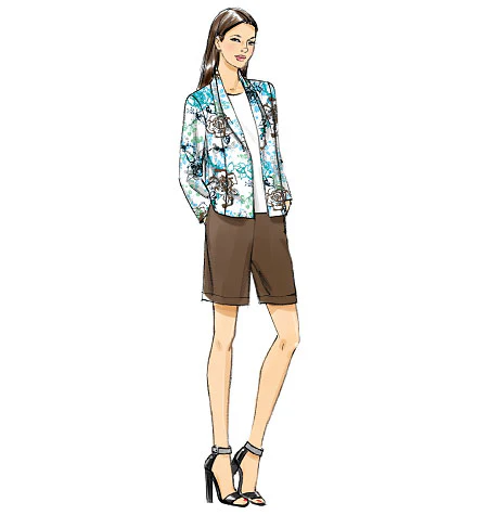 Vogue Jacket, Shorts and Trousers V9011 - Image 3