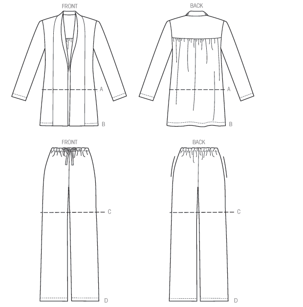 Vogue Jacket, Shorts and Trousers V9011 - Image 4