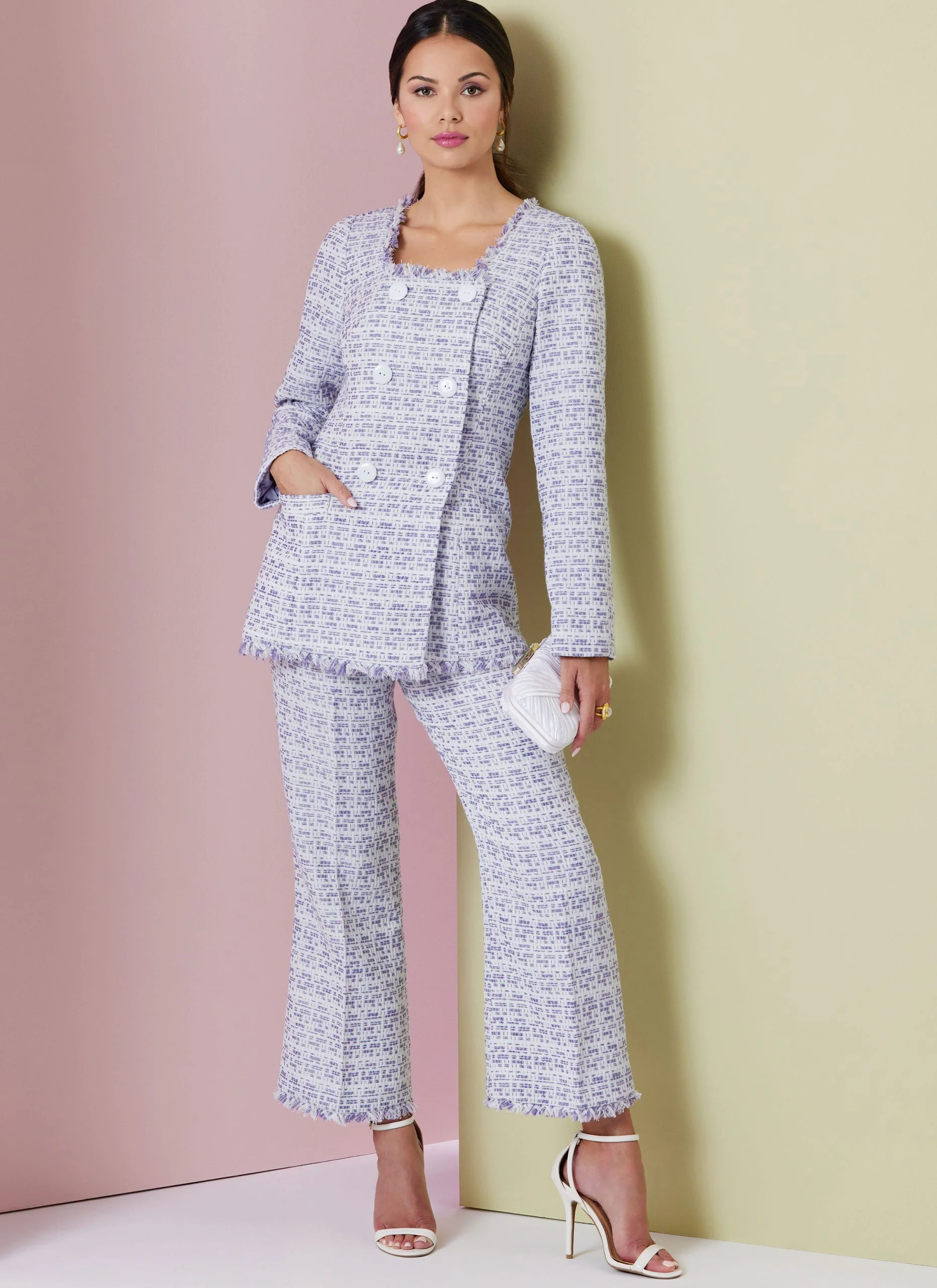 Vogue Jacket, Skirt & Trousers V2017 - Image 5