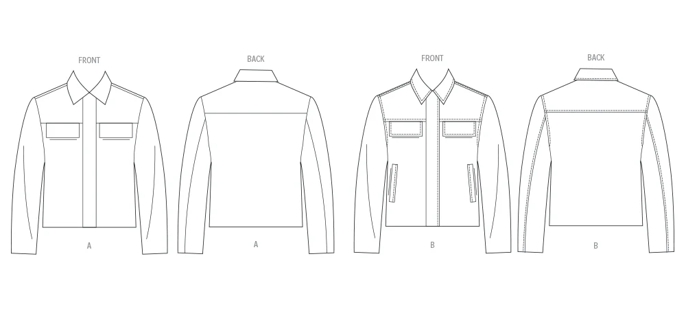 Vogue Men's Jacket V2080 - Image 7