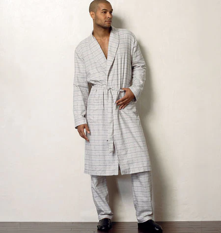 Vogue Men's Nightwear V8964 - Image 3