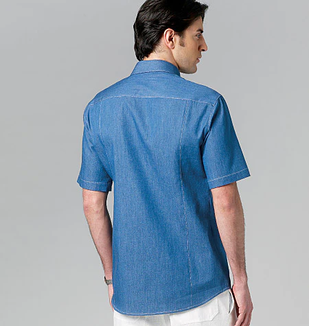 Vogue Men's Shirt V8759 - Image 3