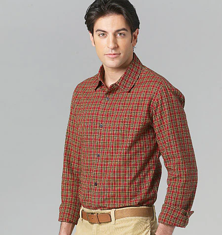 Vogue Men's Shirt V8759 - Image 4